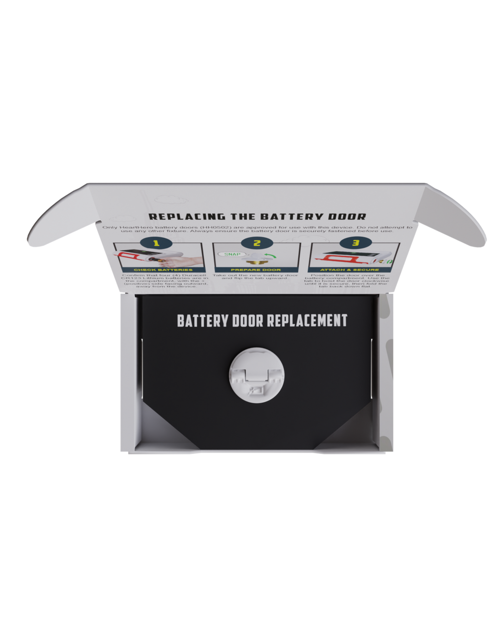 HeartHero Elliot Replacement Battery Door
