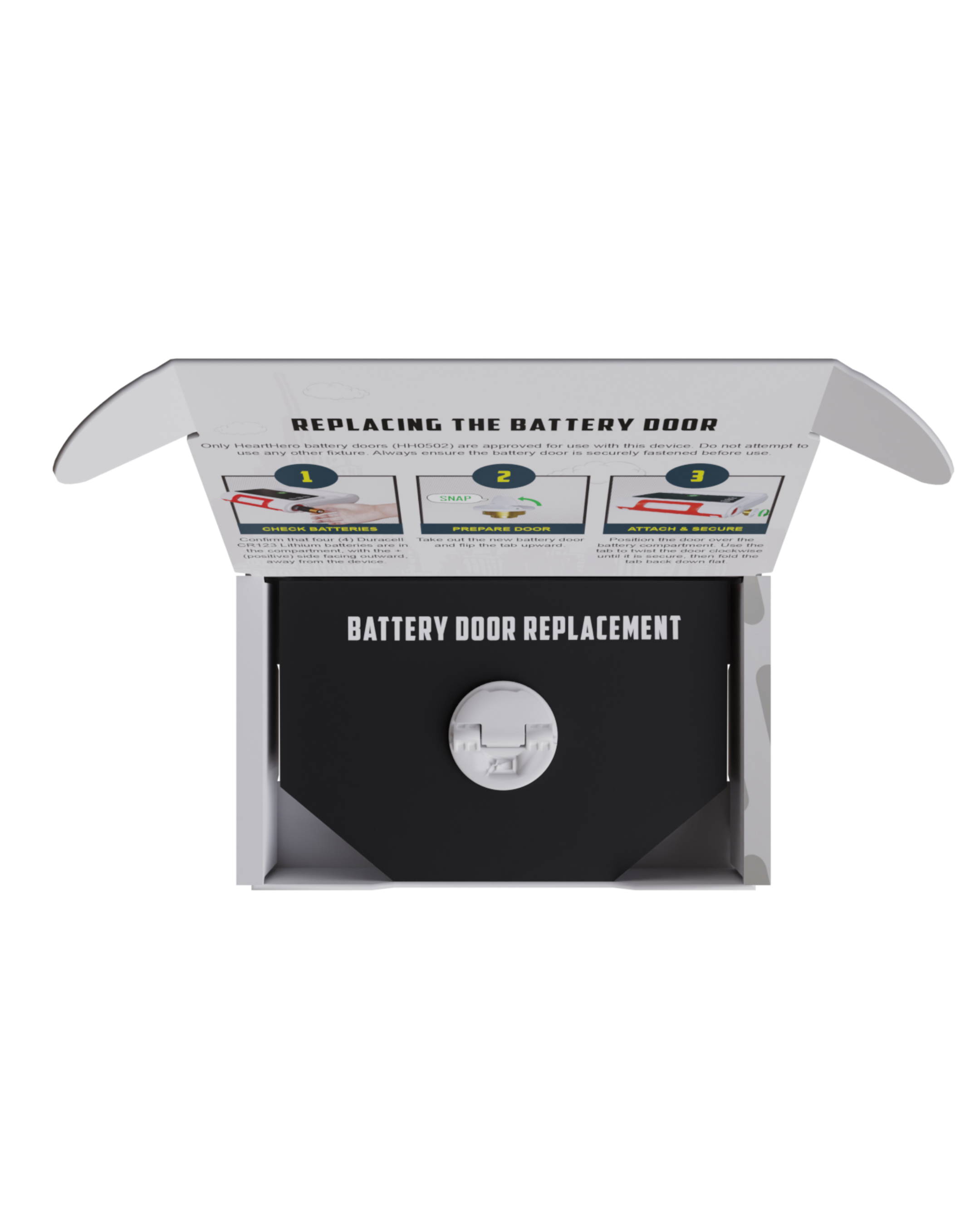 HeartHero Elliot Replacement Battery Door