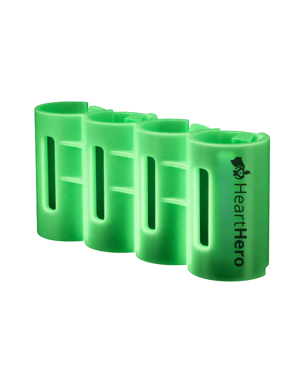 HeartHero Glow-in-the-Dark Battery Caddy